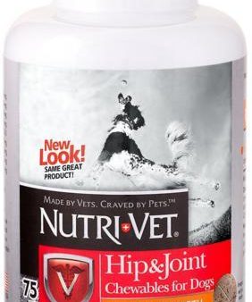 Nutri-Vet Hip & Joint Liver Chewable Tablets Discount