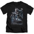 SUPERMAN : NIGHT FIGHT S\S JUVENILE T-SHIRT 18\1 BLACK SM (4) on Sale