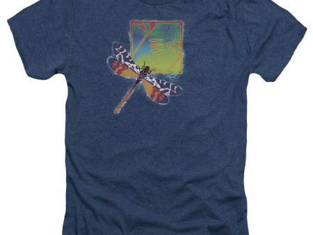 YES : DRAGONFLY ADULT HEATHER Navy 2X Fashion