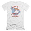 DEXTER S LABORATORY : QUICKLY PREMIUM CANVAS ADULT SLIM FIT T-SHIRT 30\1 WHITE XL For Discount