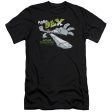 DEXTER S LABORATORY : ROBO DEX PREMIUM CANVAS ADULT SLIM FIT T-SHIRT 30\1 BLACK 2X Fashion