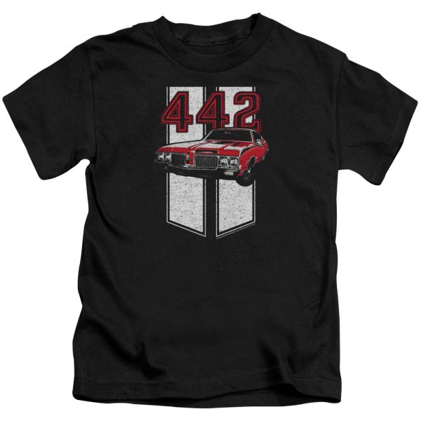 OLDSMOBILE : 442 S\S JUVENILE T-SHIRT 18\1 Black MD (5\6) Online Sale