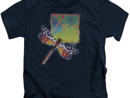 YES : DRAGONFLY S\S JUVENILE T-SHIRT 18\1 Navy MD (5\6) Hot on Sale