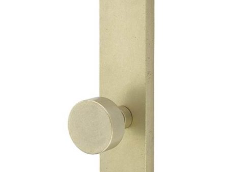 Emtek 7622MT Privacy , Sideplate Locksets Missoula Non-Keyed 9  , Montrose Lever Online Sale